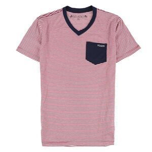 Vlado Mens Striped Basic T-Shirt, NWT